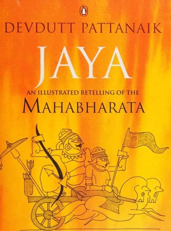 Jaya: an illustrated retelling of the Mahabharata cover