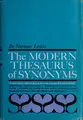 Cover image for The modern thesaurus of synonyms, formerly The comprehensive word guide.