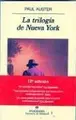 Cover image for La trilogía de Nueva York