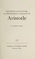 Cover image for Education and culture in the political thought of Aristotle