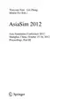 Cover image for AsiaSim 2012