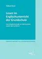 Cover image for Lesen im Englischunterricht der Grundschule