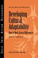 Cover image for Developing Cultural Adaptability