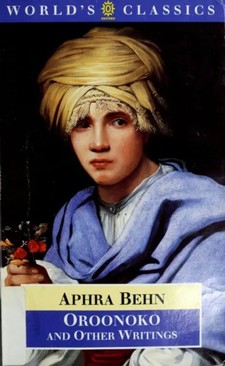 Oroonoko, and other writings cover