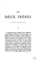 Cover image for Les deux frères