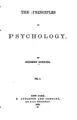 Cover image for The Principles of psychology / by Herbert Spencer. v. 2