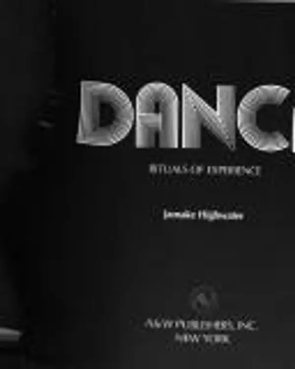 Dance: rituals of experience cover