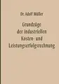 Cover image for Grundzüge der industriellen Kosten- und Leistungserfolgsrechnung