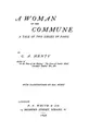 Cover image for A woman of the Commune