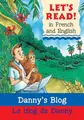 Cover image for Danny's Blog/Le blog de Danny: French/English Edition (Let's Read! Books) (French Edition)