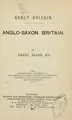 Cover image for Anglo-Saxon Britain