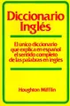 Cover image for Diccionario de inglés Houghton Mifflin