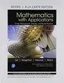Cover image for Mathematics with Applications in the Management, Natural, and Social Sciences, Books a la Carte