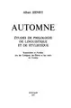 Cover image for Automne