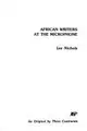 Cover image for African writers at the microphone