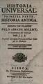 Cover image for História universal