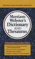 Cover image for Merriam-Webster's Dictionary and Thesaurus
