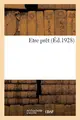 Cover image for Etre prêt