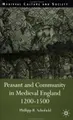 Cover image for Peasant and Community in Medieval England, 1200-1500