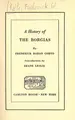 Cover image for A history of the Borgias