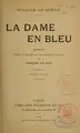 Cover image for La dame en bleu