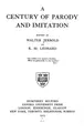Cover image for A century of parody and imitation