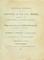 Cover image for Copies and extracts of advices to and from India