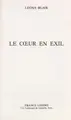Cover image for Le coeur en exil