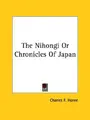 Cover image for The Nihongi or Chronicles of Japan