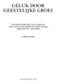 Cover image for Geluk door geestelijke groei