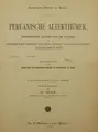Cover image for Peruanische Alterthümer