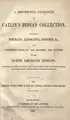 Cover image for A descriptive catalogue of Catlin's Indian collection