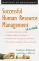Cover image for Successful Human Resource Management in a Week (Successful Business in a Week)