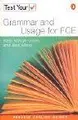 Cover image for Test Your Grammar and Usage for Fce (Test Your)
