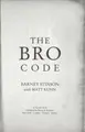 Cover image for The Bro code
