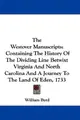 Cover image for The Westover Manuscripts