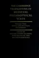 Cover image for The Cambridge translations of Medieval philosophical texts