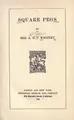 Cover image for Square pegs.