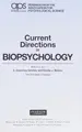 Cover image for Current Directions in Biopsychology (Association for Psychological Science Readers)