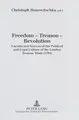Cover image for Freedom, Treason, Revolution