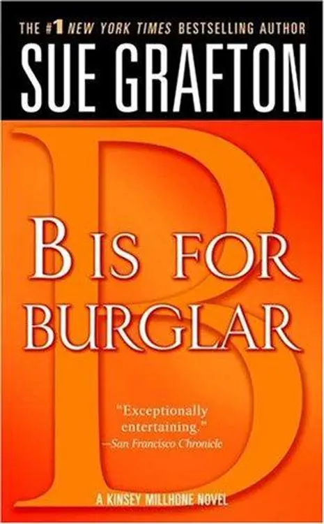 "B" is for Burglar (The Kinsey Millhone Alphabet Mysteries) cover
