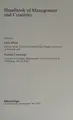 Cover image for Handbook of Management and Creativity