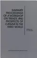 Cover image for Summary Proceedings of a Workshop on Trends and Prospects of Cassava in the Third World