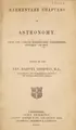 Cover image for Elementary chapters in astronomy