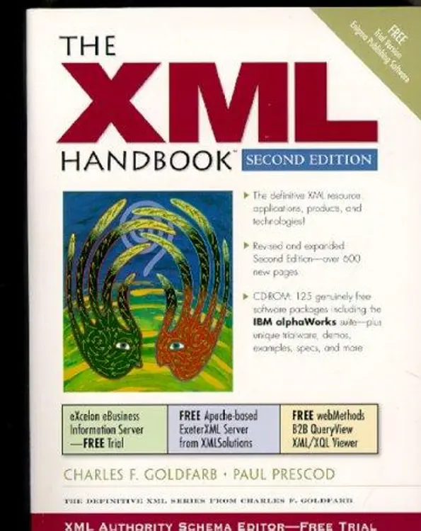 The XML handbook cover