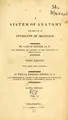 Cover image for A system of anatomy for the use of students of medicine