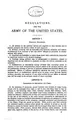 Cover image for Regulations for the Army of the United States, 1910