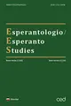 Cover image for Esperantologio / Esperanto Studies. Nova Serio / New Series 2