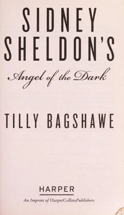 Sidney Sheldon's Angel of the dark cover