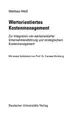 Cover image for Wertorientiertes Kostenmanagement